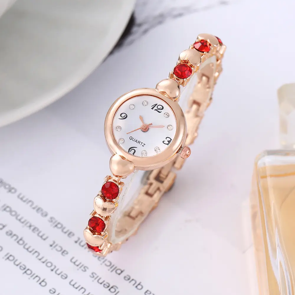 rose gol woman quartz watch popular low price water resist cute elegant business wrist watch for sale