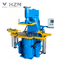 Machine de moulage par compactage de sable vert à moules rotatifs hydrauliques automatiques pour fonderie - Prix