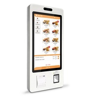 Kiosque tactile de commande et de paiement de 24/32 pouces, kiosque de paiement automatique, service de commande de restauration rapide, écran tactile totem dans les restaurants