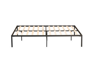 Cadre de lit en métal moderne insonorisé pour lits Queen et King Size, facile à assembler avec des caractéristiques d'absorption des chocs - Product Image 2