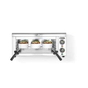 HENDI Salamandra de Pared 230V/2000W Plateada, Equipo de Calentamiento y Mantenimiento de Alimentos, 610x450x(H)275mm, 60-80°C, Uso en Restaurantes - Product Image 1