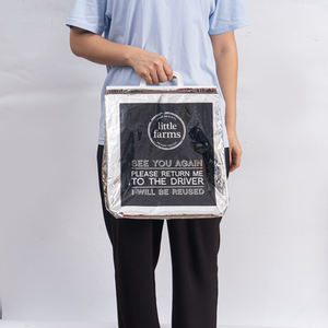 Новый многоразовый большой портативный мешок для горячей и холодной еды кулер изолированный мешок для теплоизоляции продуктовый мешок - Product Image 2