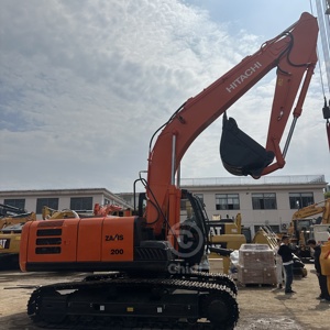 รถขุดตีนตะขาบฮิตาชิ ZX200 มือสอง สภาพดี น้ำหนัก 20 ตัน รถขุดญี่ปุ่นแท้ ขาย ZX200 ZX240 250 270 EX120 - Product Image 6