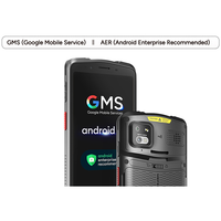 Escáner de Códigos de Barras Android MEFERI 2026 ME61, PDA Resistente con Android 13, 4G, Wi-Fi, RFID, Escáner de Inventario 1D2D/QR