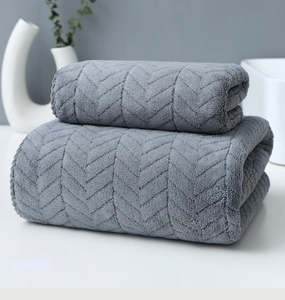 Toallas Faciales Reutilizables al por Mayor, Tejidas, Sólidas, Suaves, de Felpa de Coral, Ecológicas, de Secado Rápido, con Gran Absorbencia de Agua, 35*75cm, Unisex - Product Image 5