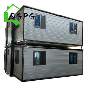 Maison conteneur préfabriquée extensible à 2 étages, moderne, modulaire, détachable, étanche, hôtel de luxe, 2 à 3 chambres, villa 20 pieds 40 pieds - Product Image 3