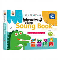 Libro de Sonidos Interactivo Personalizado en Formato Panorámico para Educación Temprana, Libro de Audio para Niños Pequeños