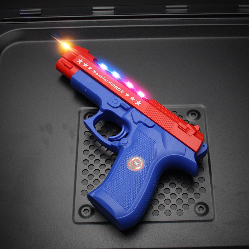 Pistolet vibrant couleur américaine 21CM