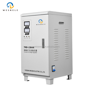Tự động một pha SVC <span class=keywords><strong>servo</strong></span> điều khiển động cơ tnd mô hình 220V Đầu Ra 50Hz ổn định với vật liệu nhôm Đồng - Product Image 1
