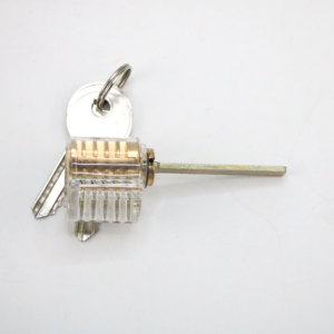 Ensemble de 6 serrures de pratique pour les serruriers débutants et professionnels Cadenas transparent <span class=keywords><strong>Kit</strong></span> d'outils de cueillette de verrouillage <span class=keywords><strong>professionnel</strong></span> - Product Image 3