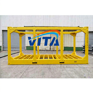 Iso Standard Corten Steel Strong Beams 20 Ft Shipping Container <b>Frames</b> 20Ft For Equipment - Product Image 1