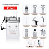 Appareil de gestion de la peau Black Pearl, nettoyage du visage, injection d'oxygène à bulles d'hydrogène-oxygène, équipement de salon de beauté