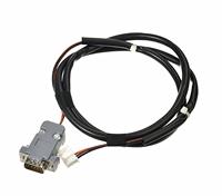 كابل مقاوم للماء IP67 DB 232 بـ 9 سنون، 8 أسلاك، 2 حزمة أسلاك للمعدات الصناعية