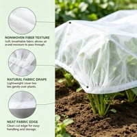 Couverture anti-gel respirante en non-tissé pour les rangs de plantes, les semis en serre et la protection des jardins hivernaux