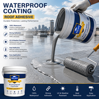 Membrane d'étanchéité liquide, peinture imperméable pour toiture, revêtement acrylique élastique à base d'eau pour la construction de bâtiments en béton
