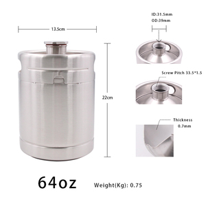 Capsules de table l2 64oz, expédition à froid, en acier inoxydable, <span class=keywords><strong>petite</strong></span> <span class=keywords><strong>cafetière</strong></span> portable - Product Image 5