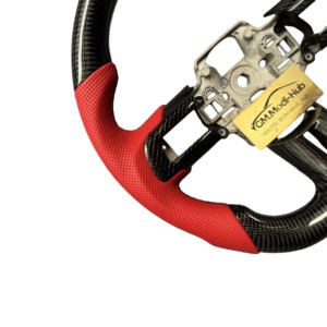 Volant de voiture en fibre de carbone GM.Modi-Hub, vente directe d'usine, pour <span class=keywords><strong>Ford</strong></span> <span class=keywords><strong>Mustang</strong></span> 2018 2019 <span class=keywords><strong>2020</strong></span> 2021 2022 2023 - Product Image 4