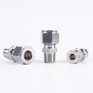 SANG-A עלות נמוכה נירוסטה bpt השקה חלקים פנאומטיים צינור משותף ישר עם שרוול נירוסטה - Product Image 3