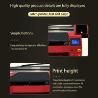 Printer Inkjet Digital Multifungsi DOMSEM A2 dengan Print Head XP600 untuk Casing Ponsel dan Pencetakan pada Kayu