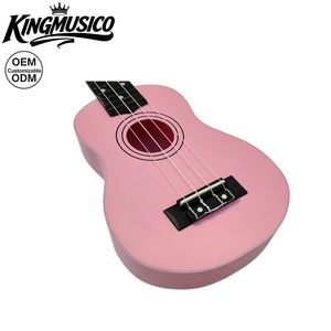 Ukelele de 21 Pulgadas, Cuerpo Completo de Madera de Tilo, Cuerdas de Nailon Blancas, Ukelele para Estudiantes - Product Image 2