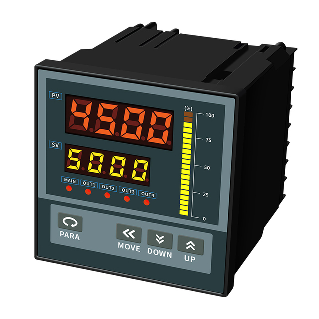 LCD Display PID Temperature Controller 0.2 Measuring Accuracy Digital Thermostat Industrial Process Control