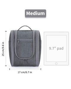 Large Makeup Cosmetic Organizer <b>Storage</b> Water-resistant Fabric Hanging Organizer for Full-Size <b>Toiletries</b> - Product Image 4