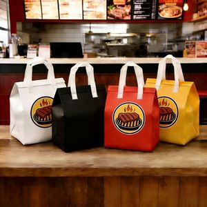 Bolsa Térmica para Lonchera Bento Personalizada con Etiqueta Privada al por Mayor, para Oficina o Sala de Descanso, Fabricada con Tela Sostenible para Mantener la Frescura de los Alimentos - Product Image 1