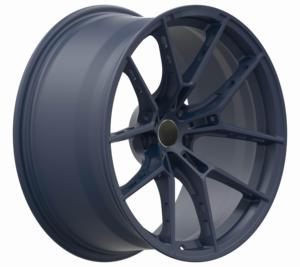 Rines de Aleación Forjados de 19, 20 y 21 Pulgadas, Diseño 863M 963M, para BMW M2 M3 M4 M5 M8 G80 G82 F80 F82E92, Color Azul Mate, para Autos de Pasajeros - Product Image 1