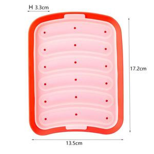 Hot Dog <b>Silicone</b> Mould <b>Baking</b> Tools Set Food Grade Cooking Mold for Sausage DIY Kitchen Rubber Hot Dog Mold - Product Image 5