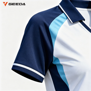 Kaos Pickleball Profesional Pakaian Olahraga Berkinerja Tinggi Bahan Polyester Ukuran Besar Bernapas Menyerap Keringat Perlindungan UV UPF 50 Cepat Kering - Product Image 5