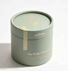 Custom Decorative Paper Cylinder Tube for Luxury Scented Candle <b>Wedding</b> & Holiday <b>Gift</b> Packaging - Product Image 1