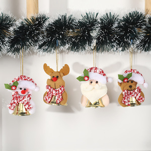 Vendita calda accessori per la moda per la casa Super Soft peluche fiocco di neve campane per l'albero di natale per la vigilia di <span class=keywords><strong>capodanno</strong></span> ornamenti - Product Image 6