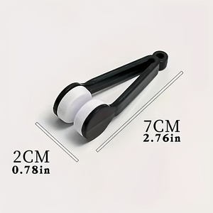 Chiffon d'essuyage doux en <span class=keywords><strong>microfibre</strong></span> pour <span class=keywords><strong>lunettes</strong></span> Nettoyant pour lentilles sans rayures pour <span class=keywords><strong>lunettes</strong></span> Brosse de nettoyage multifonctionnelle portable pour <span class=keywords><strong>lunettes</strong></span> - Product Image 4