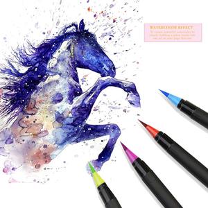 48 Set di Colori di Imballaggio Acquerello Pennello Penna di Colore di Acqua Della Penna Della Spazzola per La Pittura - Product Image 3