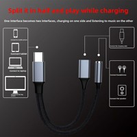 Adaptateur de chargeur de type C vers audio auxiliaire 3,55 mm femelle pour smartphone, prix d'usine