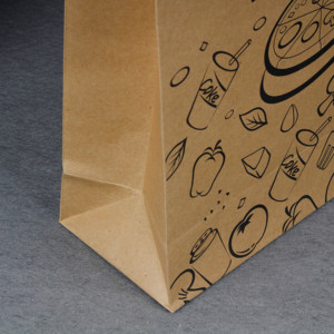 Bolsas de Compra de Papel Kraft Reciclables con Logotipo Personalizado al por Mayor, con Tamaño y Asas Personalizadas, Impresión Offset, Acabado Superficial - Product Image 3