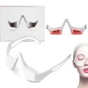 Hot Selling EMS Eye Massage Glasses Under Eye Dark Circle Removal Wearable 3D Eye Massager