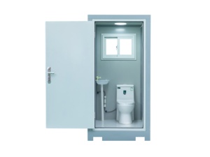 Inodoro Portátil de Plástico Desmontable y Plegable para Exteriores con Ducha para Hoteles, Inodoro y Cabina de Ducha para Exteriores - Product Image 5