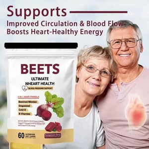 <span class=keywords><strong>Ultimate</strong></span> salute cuore barbabietola mastica integratori per gli uomini Total Coq10 semi d'uva ossido nitrico adulti-friendly radice di barbabietola Gummies - Product Image 4