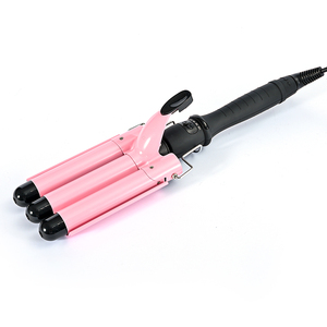 เครื่องม้วนผมลอนน้ำขนาดเล็กและ<span class=keywords><strong>ใหญ่</strong></span> แบบสาม<span class=keywords><strong>แกน</strong></span> <span class=keywords><strong>ม้วน</strong></span><span class=keywords><strong>ผม</strong></span>ทรงไข่ พร้อมหน้าจอ LED แสดงอุณหภูมิ - Product Image 2