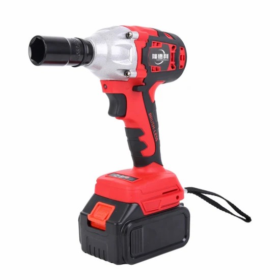Chargeable Battery Cordless Electric Wrench Best Electric Impact Power Drills Lightweight Adjustable Electric Wrench