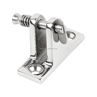 Charnière de pont en acier inoxydable 316 de qualité marine pour capote de bateau, accessoire de quincaillerie marine