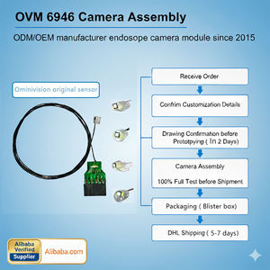 1.5mm カメラ 400X400P マイクロ 内視鏡カメラ OVM 6946 診断用 ディスポーザブル医療カメラ 防水 - Product Image 4