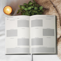 Prix usine personnalisé prière gratitude Journal journal livre femmes A5 taille cuir couverture planificateur fil couture reliure école utilisation