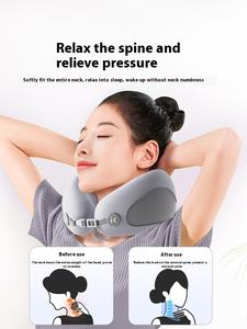 Portable en forme de U mousse à mémoire de forme oreiller de voyage Logo <span class=keywords><strong>avion</strong></span> <span class=keywords><strong>cou</strong></span> soutien sommeil protecteur pour voiture <span class=keywords><strong>avion</strong></span> voyageurs Massage - Product Image 4