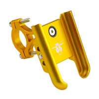 Support de téléphone portable en alliage d'aluminium pour vélo, support de téléphone pour moto