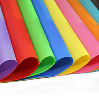 Tissu TNT en PP non tissé, motifs croisés/à pois/unis, résistant au rétrécissement, papier peint de haute qualité, décoration intérieure