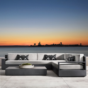 Meubles de jardin modernes en aluminium pour terrasse et jardin - Product Image 3