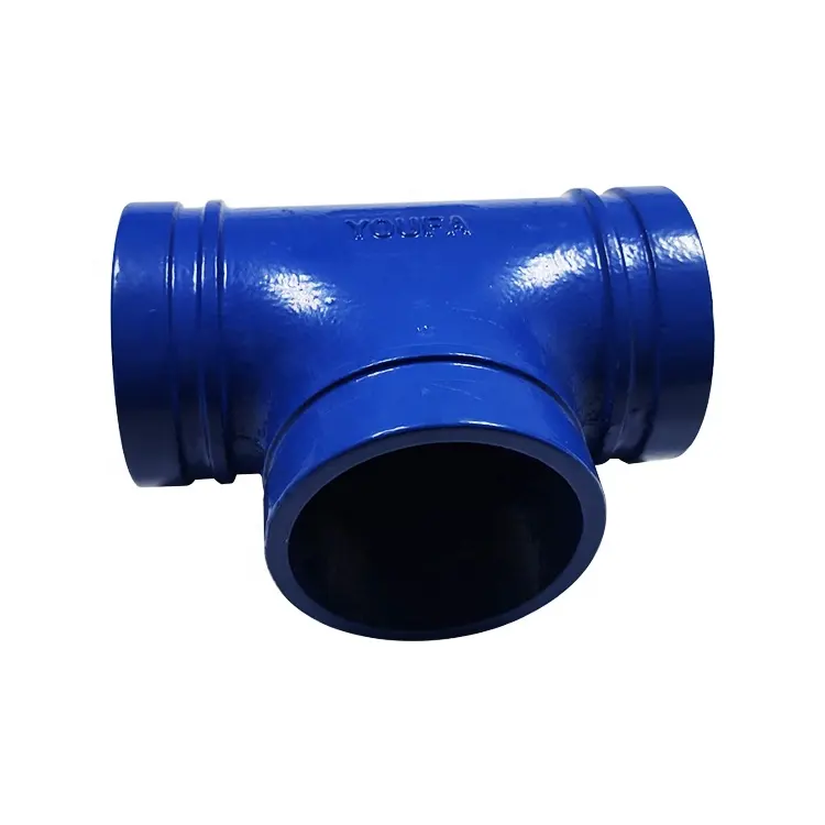 Grooved Tee Elbow Union Reducer Cross Flexible coupling Rigid Coupler steam pipe fittings