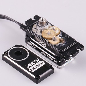 Servomoteur à engrenages métalliques sans balais MKS X6 HBL599SL pour avion RC - Product Image 3